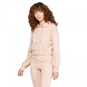 NWT Wild Fable Chain Hoodie Small Coral View Pink